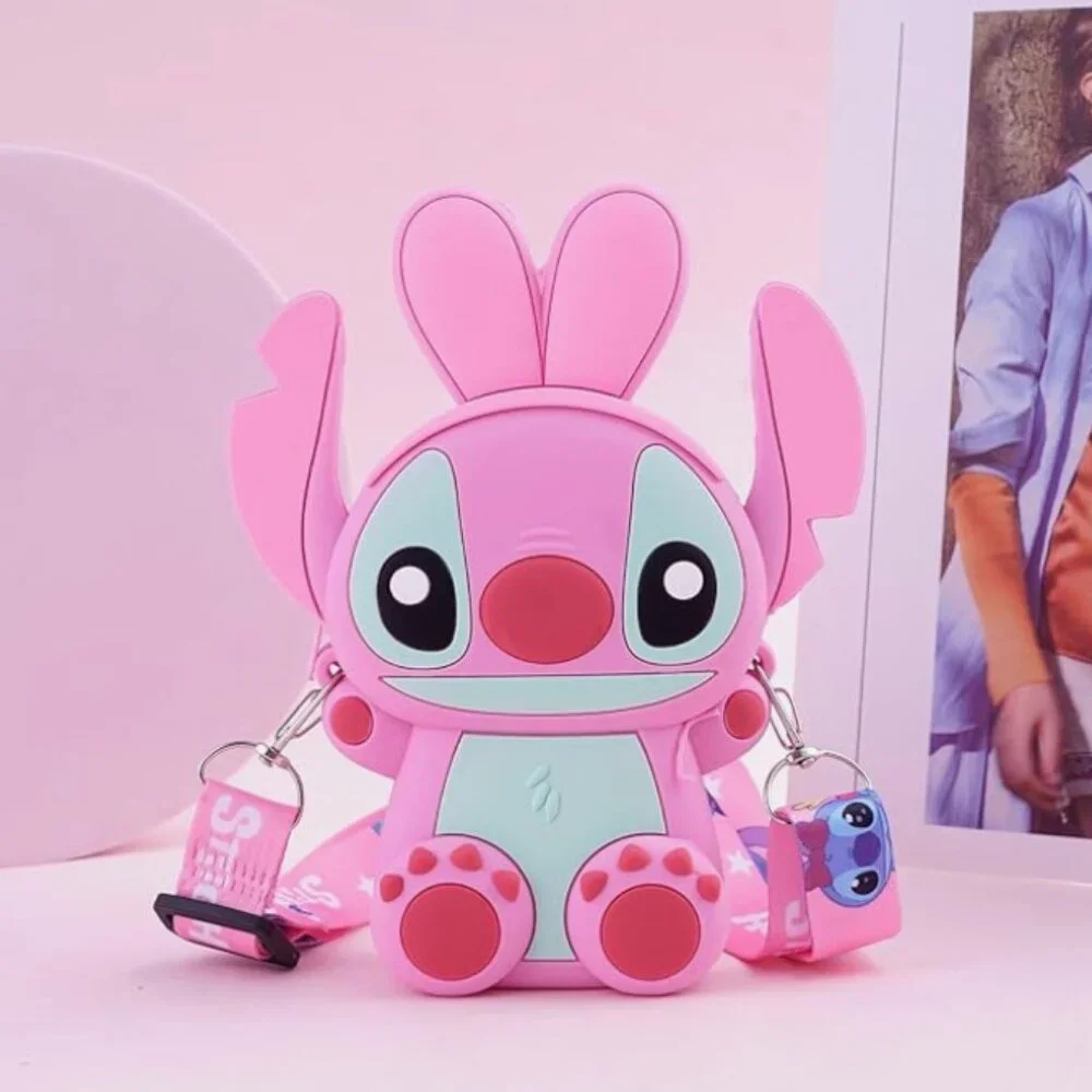 Disney Stitch Mimi Silicon Crossbody CUTE bag